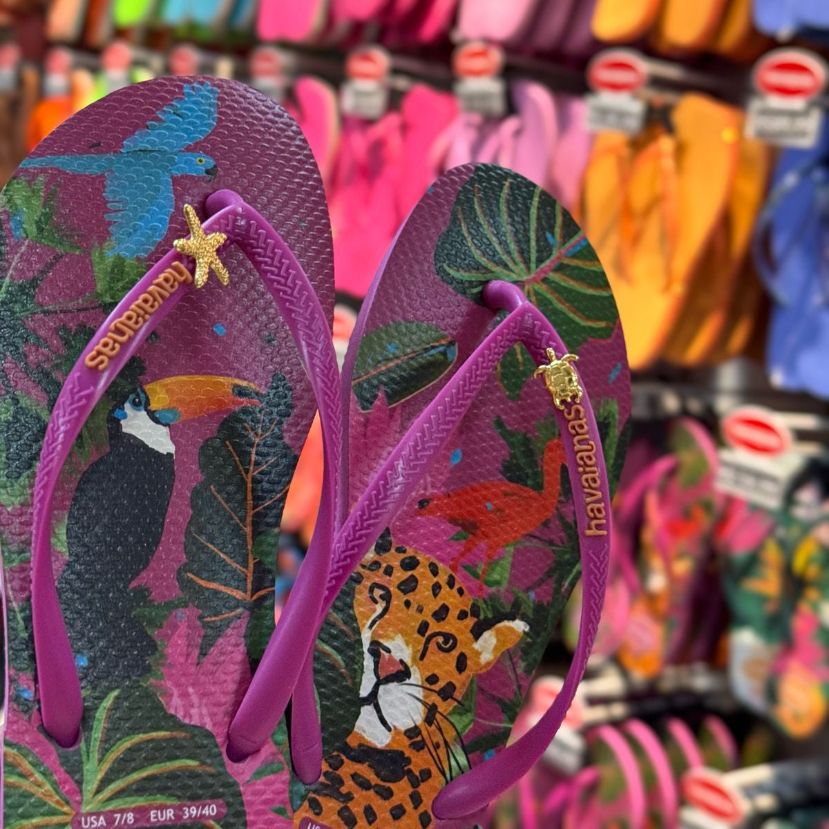 Havaianas Slim Summer Bliss + Pin Estrela e Tartatuga (GRÁTIS)