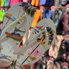 Havaianas Slim Summer Bliss + Pin Estrela e Tartatuga (GRÁTIS)