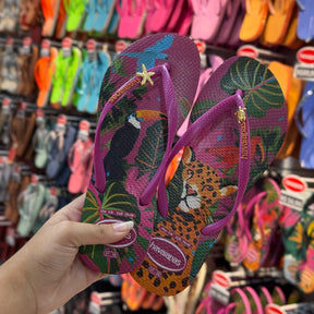 Havaianas Slim Summer Bliss + Pin Estrela e Tartatuga (GRÁTIS)
