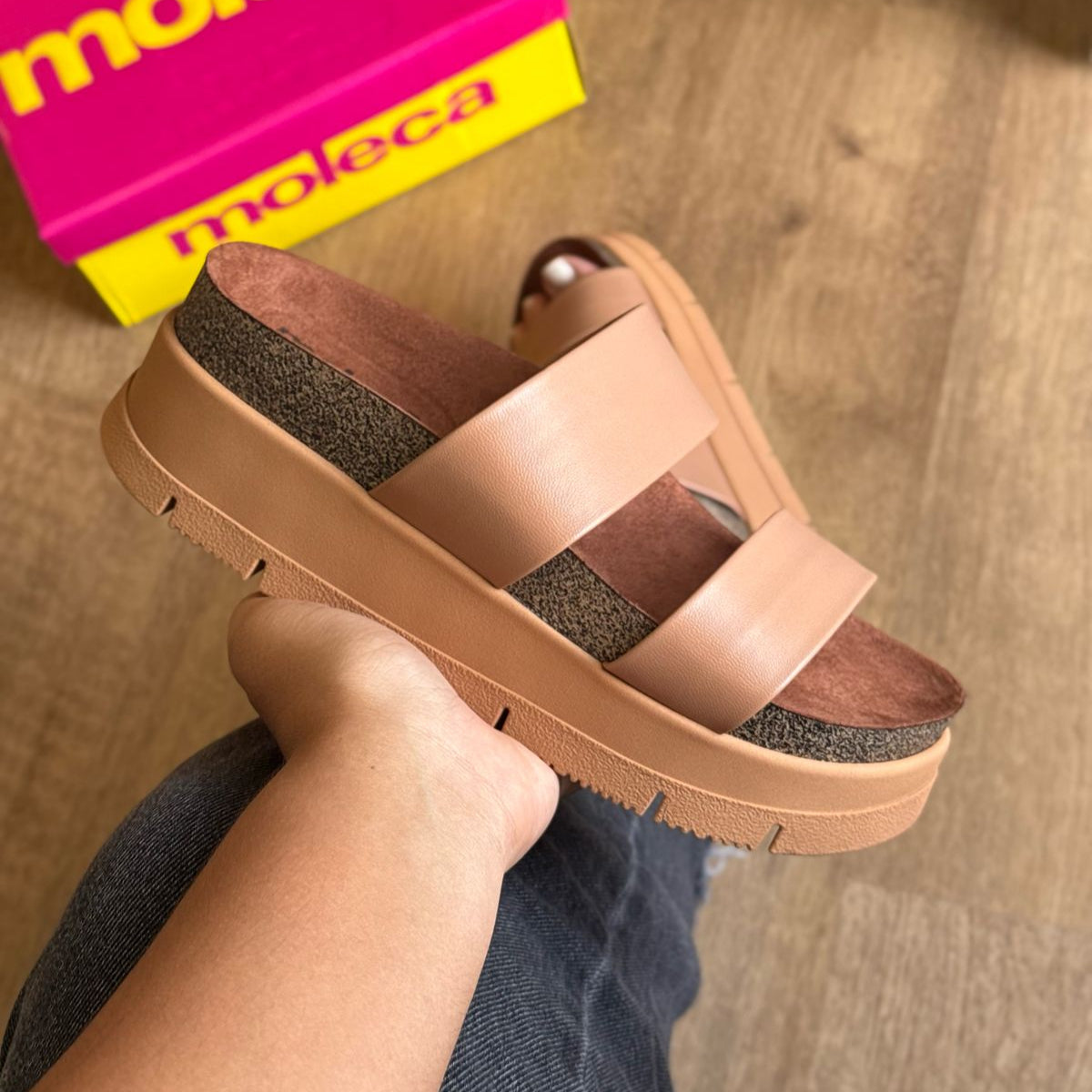 Sandália Moleca Duas Tiras 5513.100