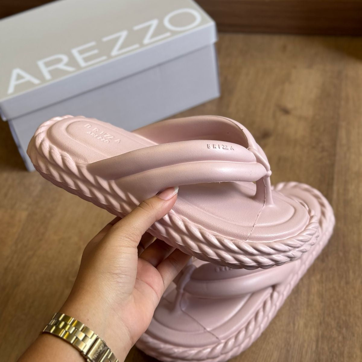 Sandália Arezzo  Flatform Marrocos Bold Z191360001
