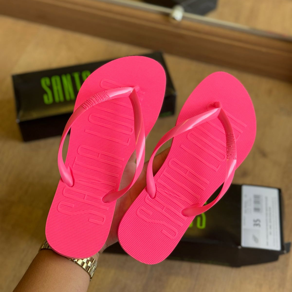 Chinelo Santa lolla Flip Flop Borracha 06BC.3E59.0016