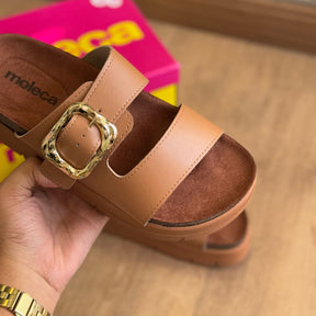 Sandália Moleca Detalhe Brilho 5513.103