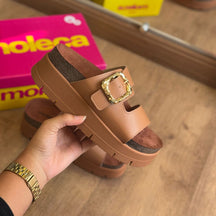 Sandália Moleca Detalhe Brilho 5513.103