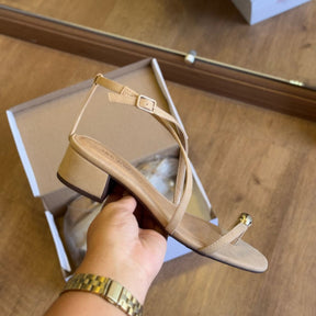 Sandália AnaCapri Detalhe Dourado Tiras Finas C30489009