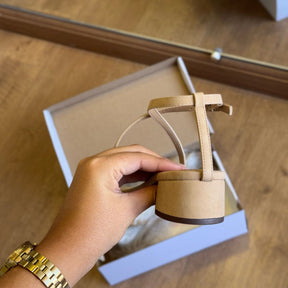 Sandália AnaCapri Detalhe Dourado Tiras Finas C30489009