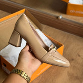 Sandália Beira Salto Baixo em Bloco Rio 4314.104