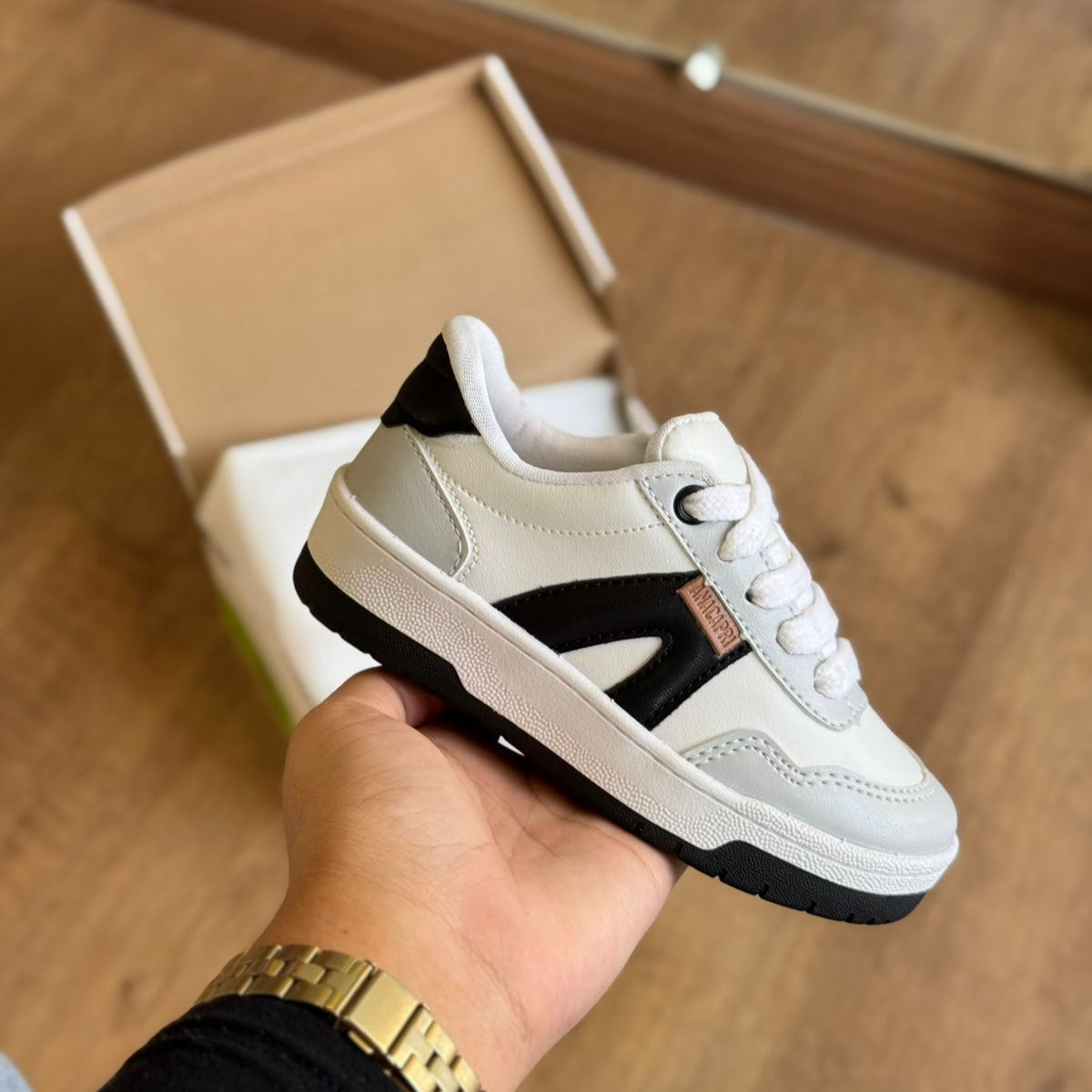 Tênis Ana Capri Infantil AC1119 Collab Virginia C307070001