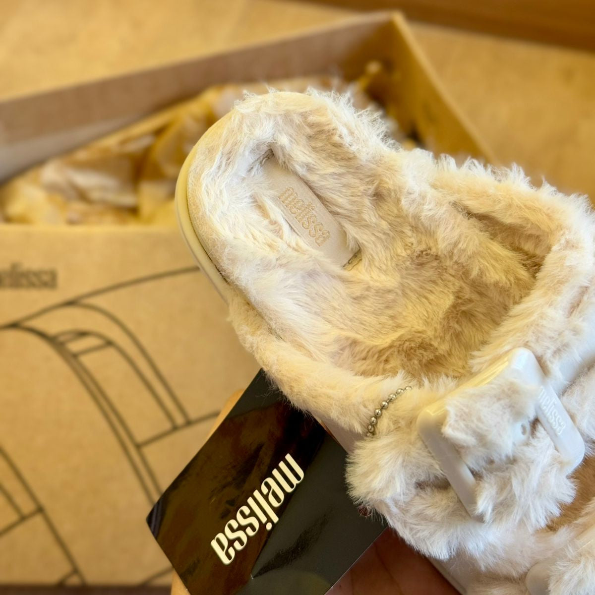 Sandália Melissa Cozy Slide Warm 36173