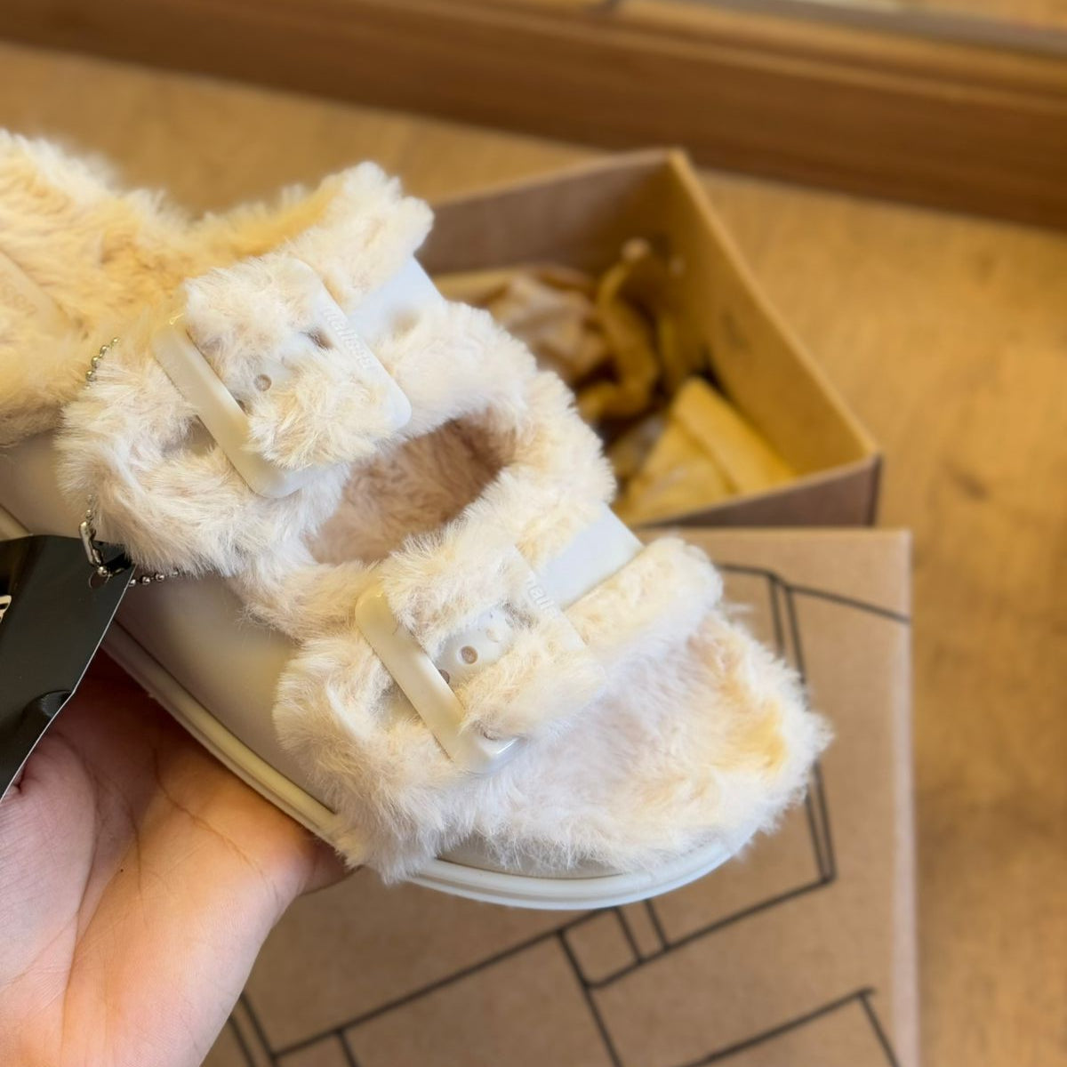 Sandália Melissa Cozy Slide Warm 36173