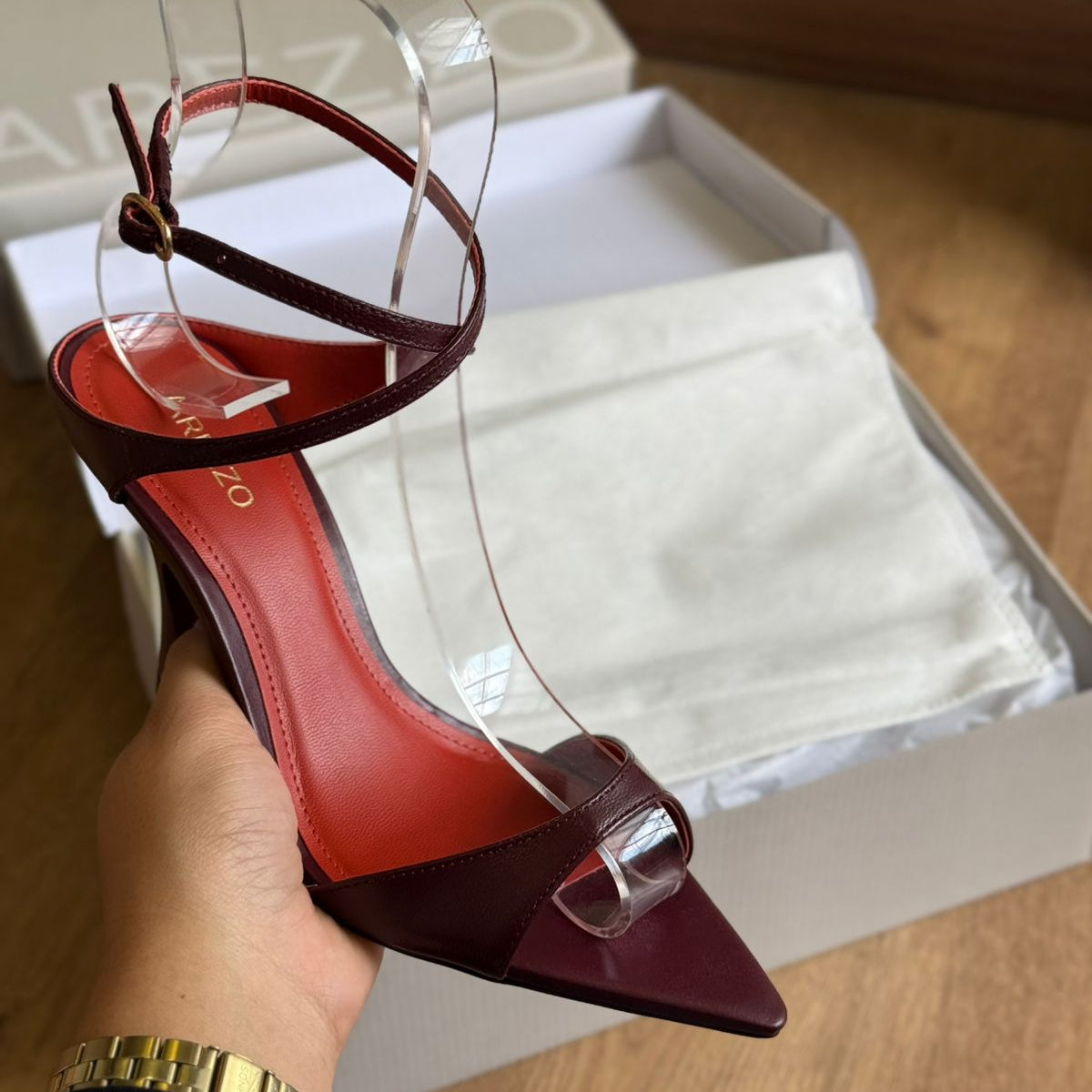 Salto Arezzo Salto Couro A137740001