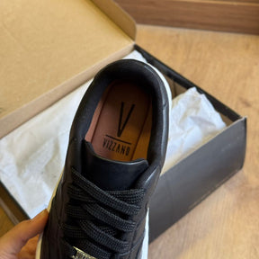 Tênis Vizzano Casual Cadarço Logo Dourado 1389.101