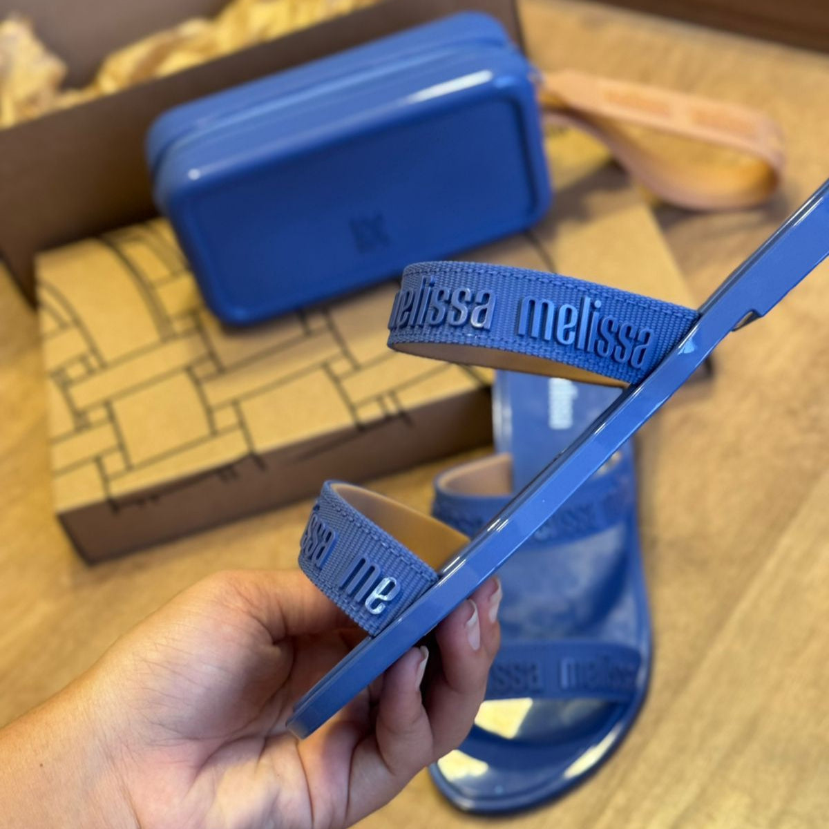 Sandália Melissa Duo M-Lover + Mini Bolsa 36628