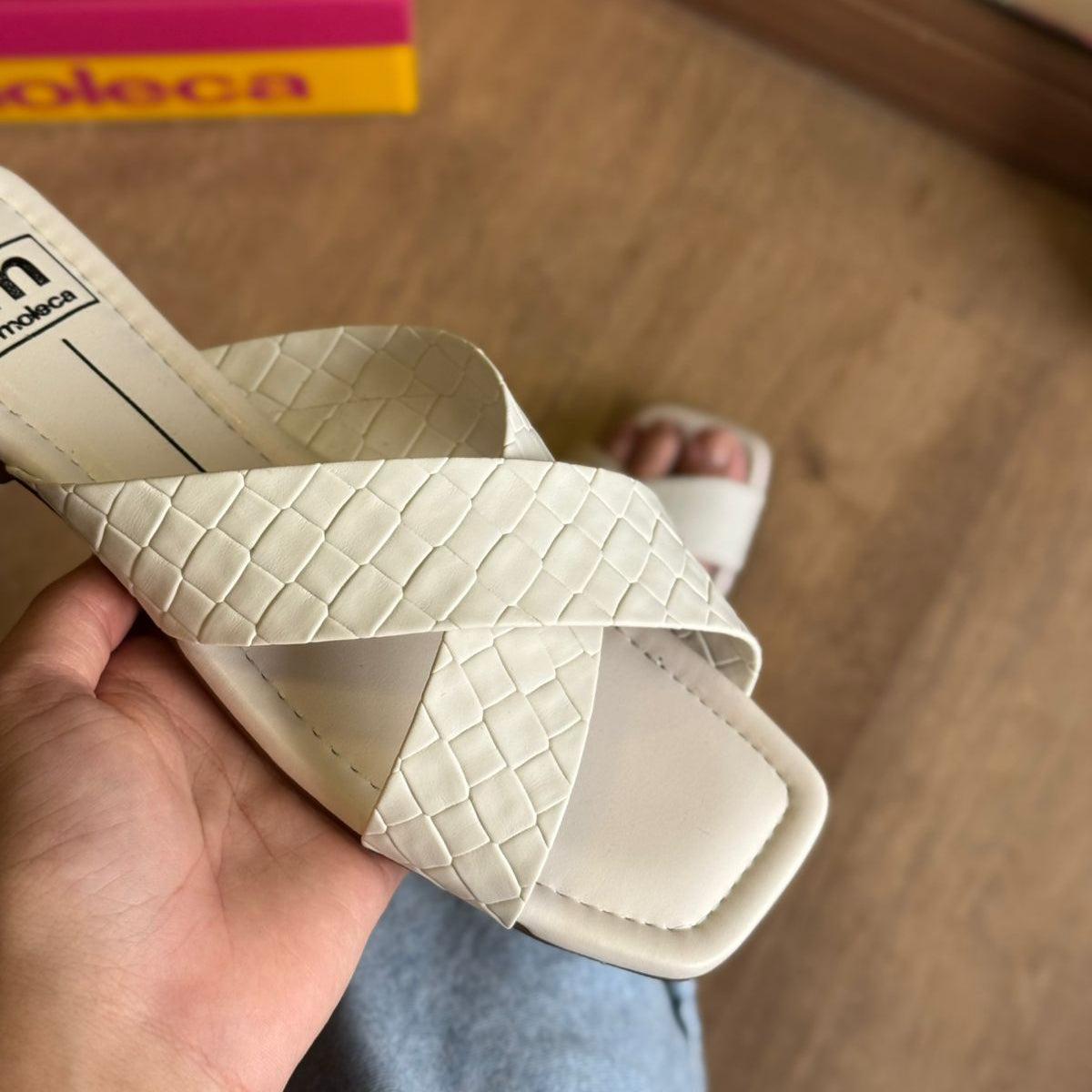 Sandália Moleca Rasteira X 5462.141