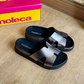 Sandália Moleca Tamanco Plataforma 5500.100