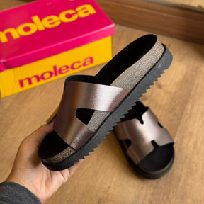 Sandália Moleca Tamanco Plataforma 5500.100