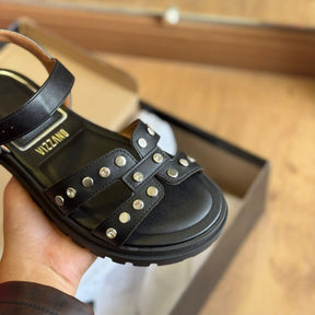 Sandália Vizzano Detalhes Dourados Circulares 6538.101