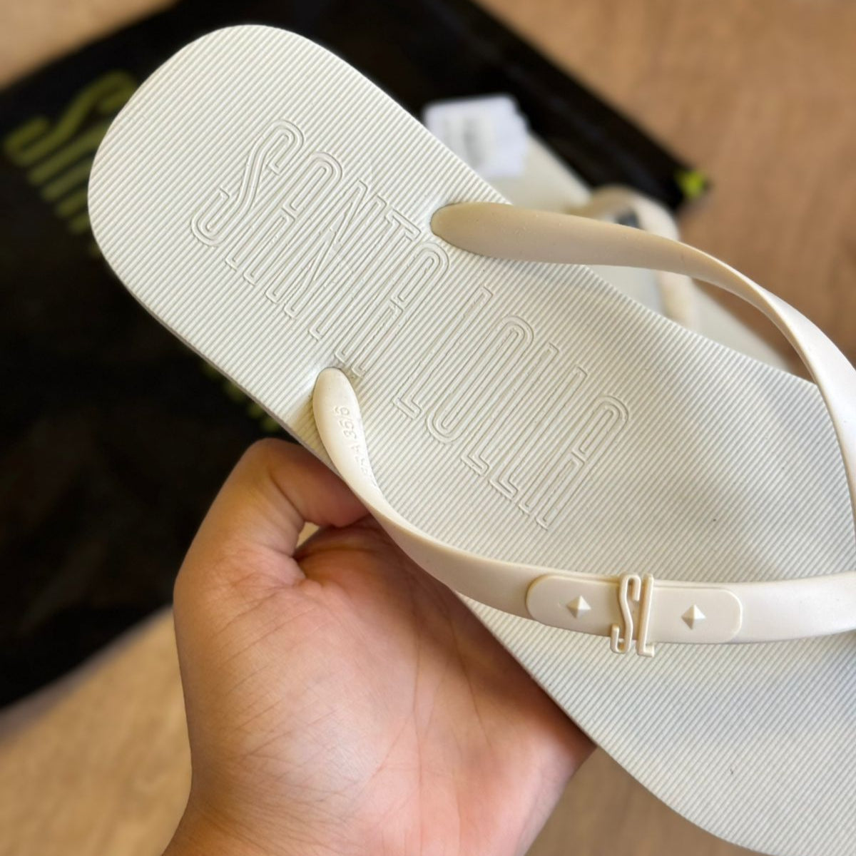 Chinelo Santa Lolla Flip Flop Borracha 0842.4B32