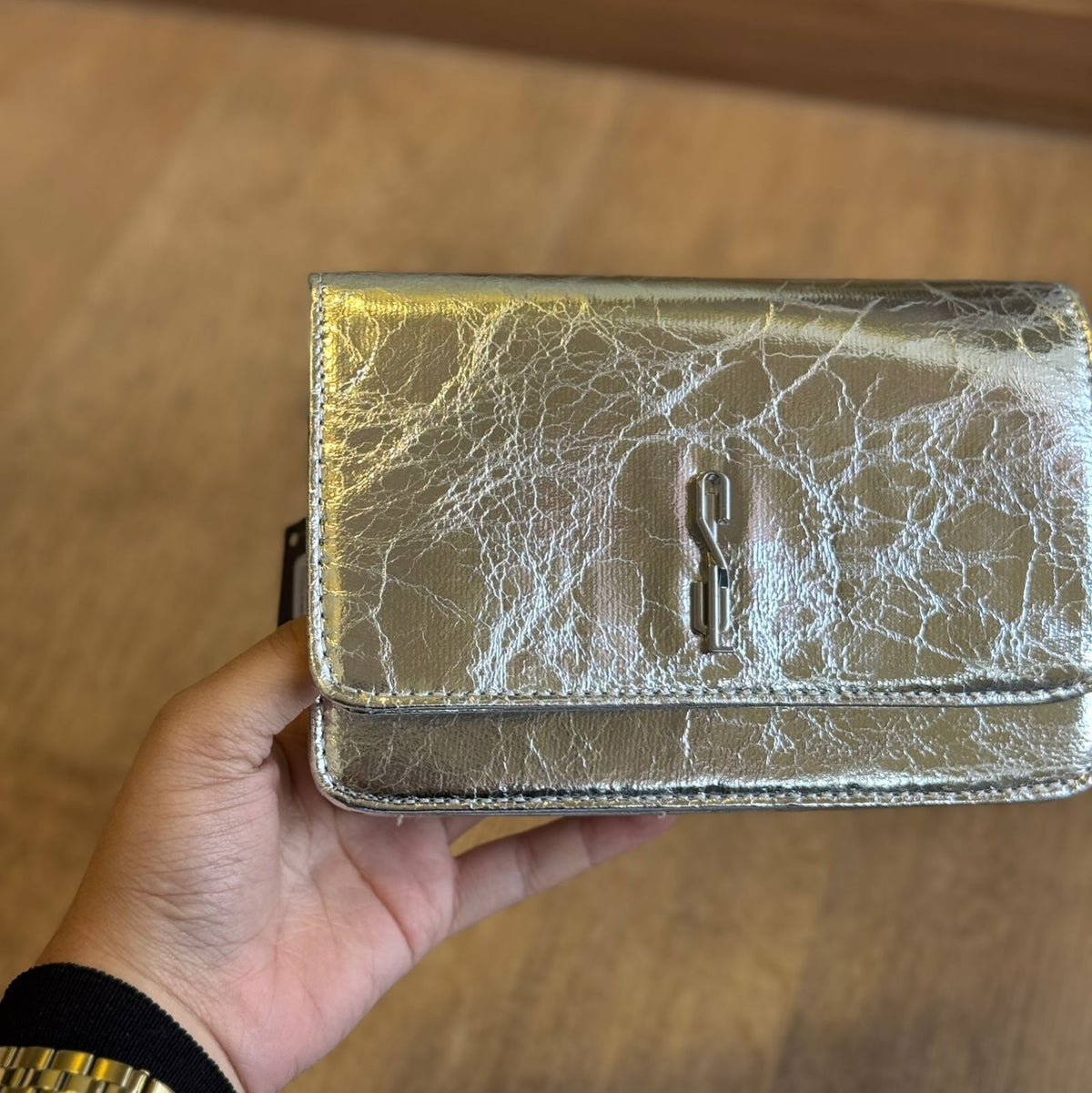 Bolsa Santa Lolla Metal Crinkle e Soft 0470.4BD2