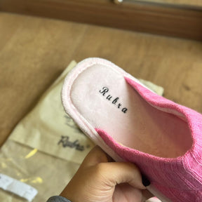 Pantufa Rubra Tecido