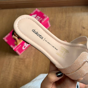 Rasteira Dakota Croco Y9551