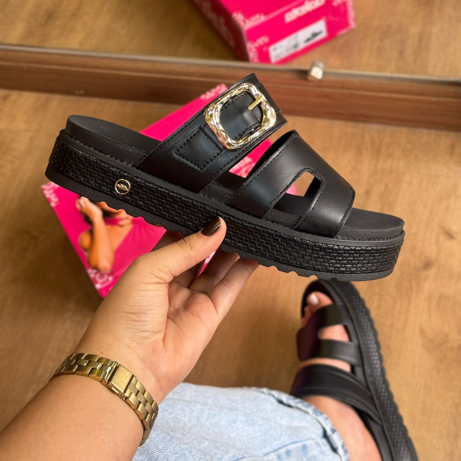 Sandália Dakota Slide Flatform Y9471