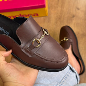 Mule Moleca Nó Dourado 5826.101