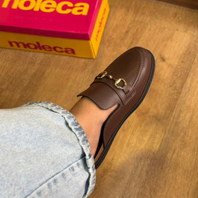 Mule Moleca Nó Dourado 5826.101