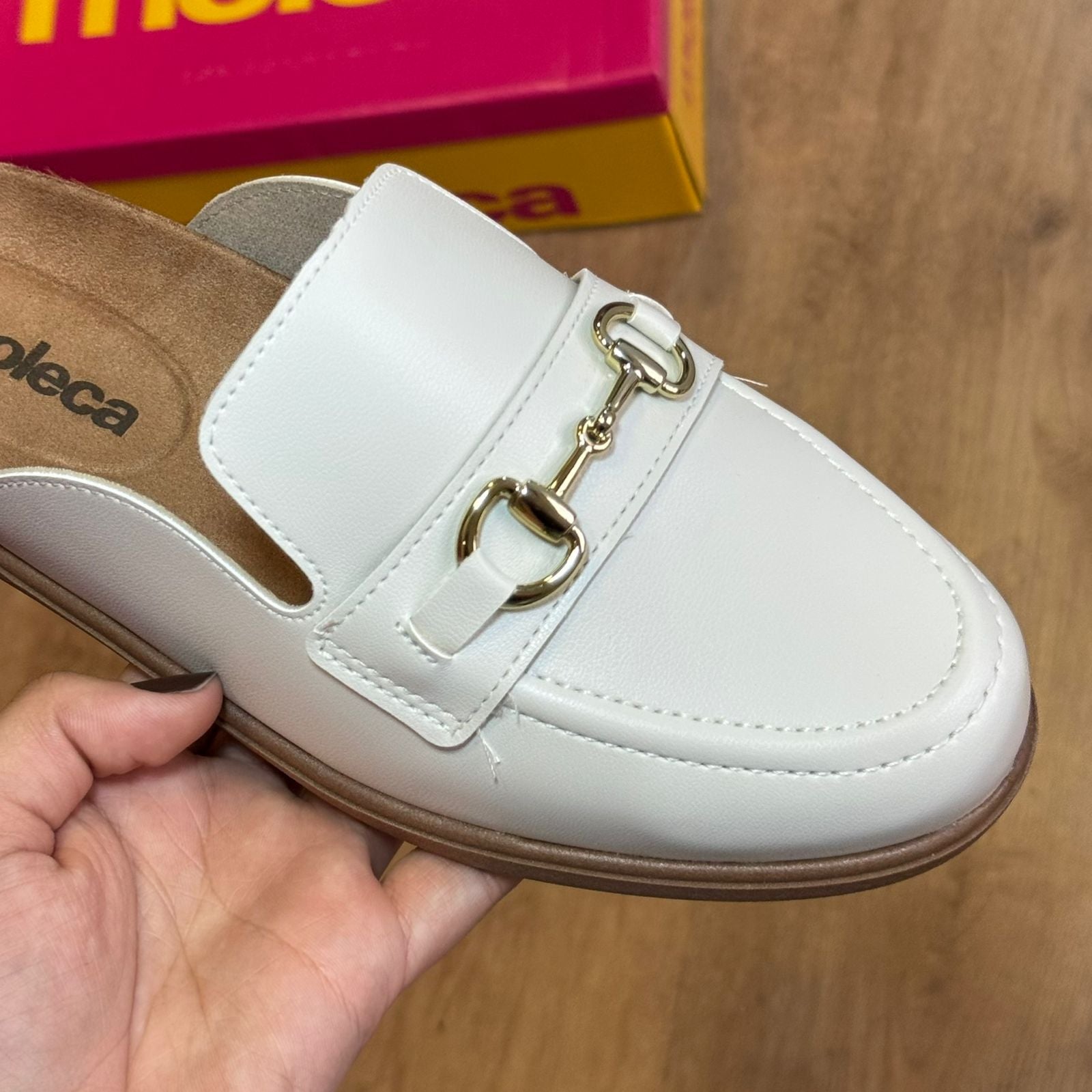 Mule Moleca Nó Dourado 5826.101