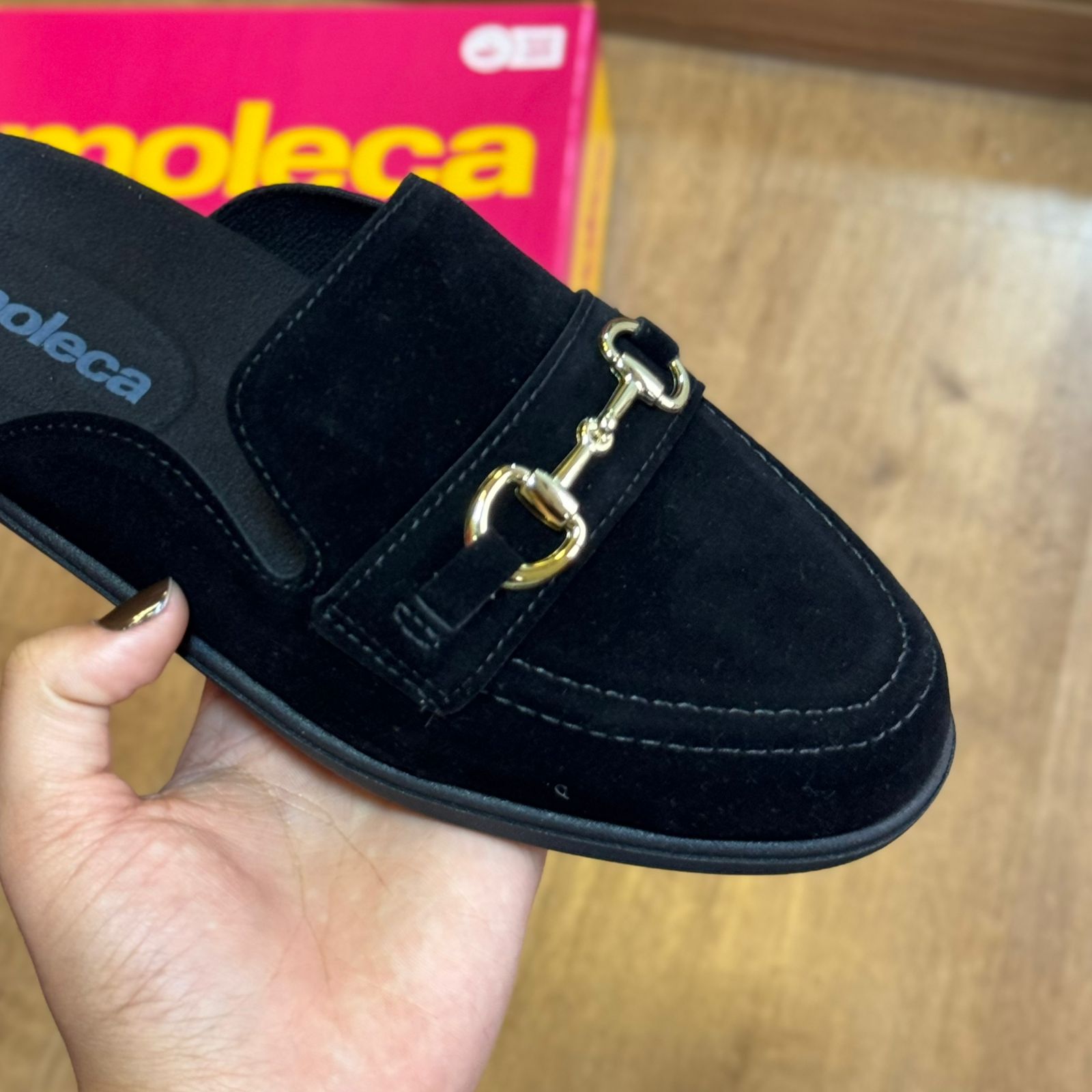 Mule Moleca Nó Dourado 5826.101