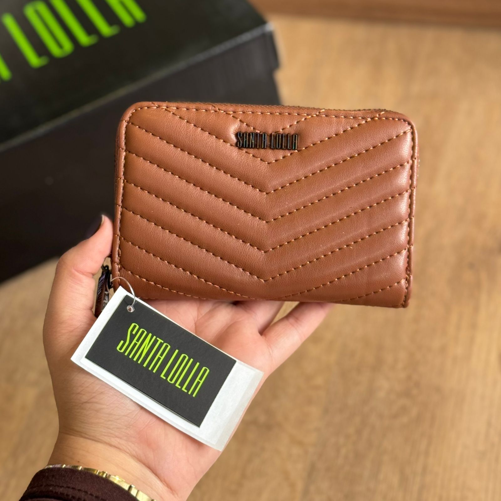 Carteira Santa Lolla Soft Alça De Mão 0471.4A74.037B