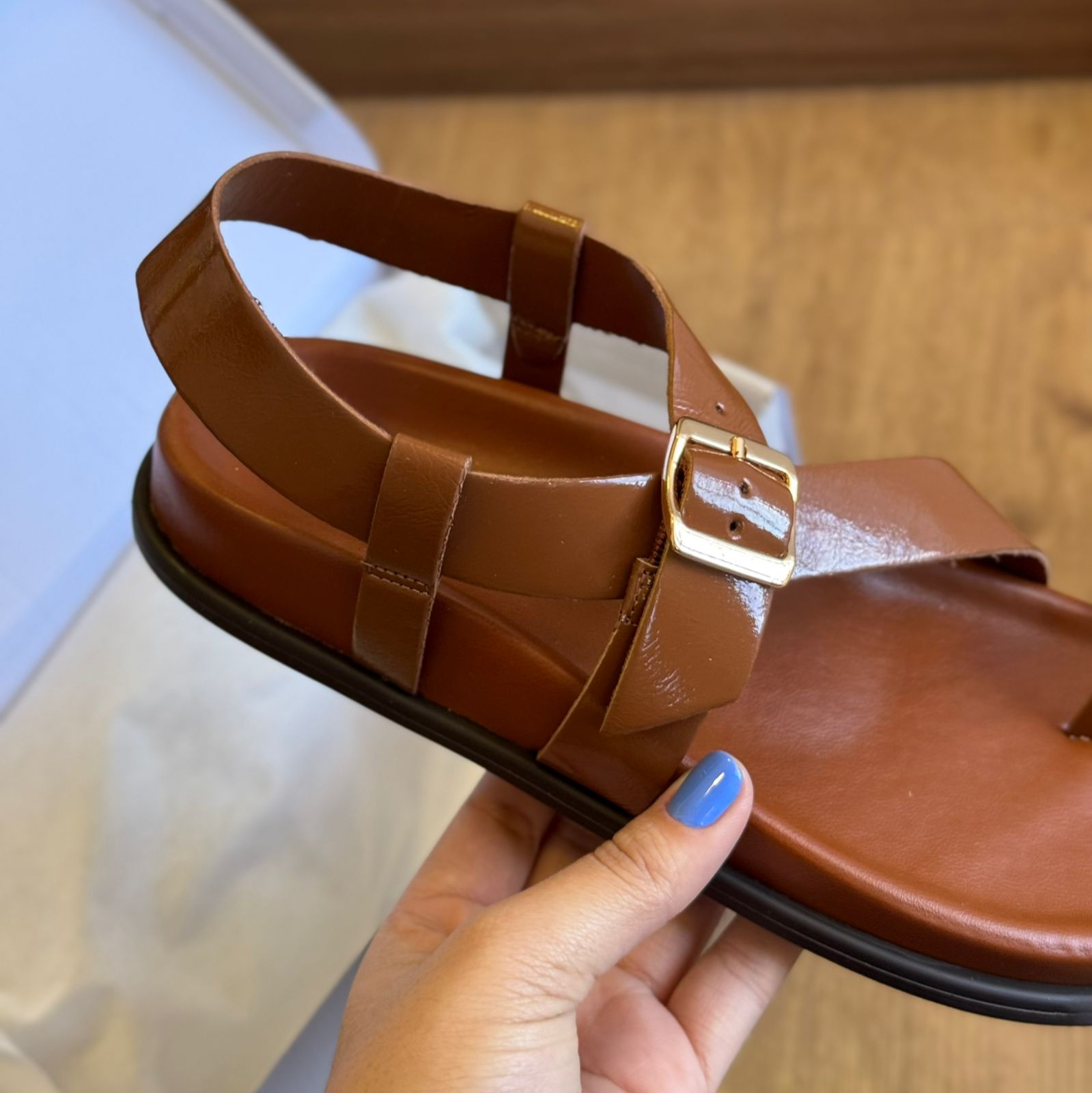 Sandália Arezzo Papete Tira Dedeira A135550050