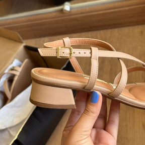 Sandália Vizzano Detalhe Dourado no Dedo 6454.123