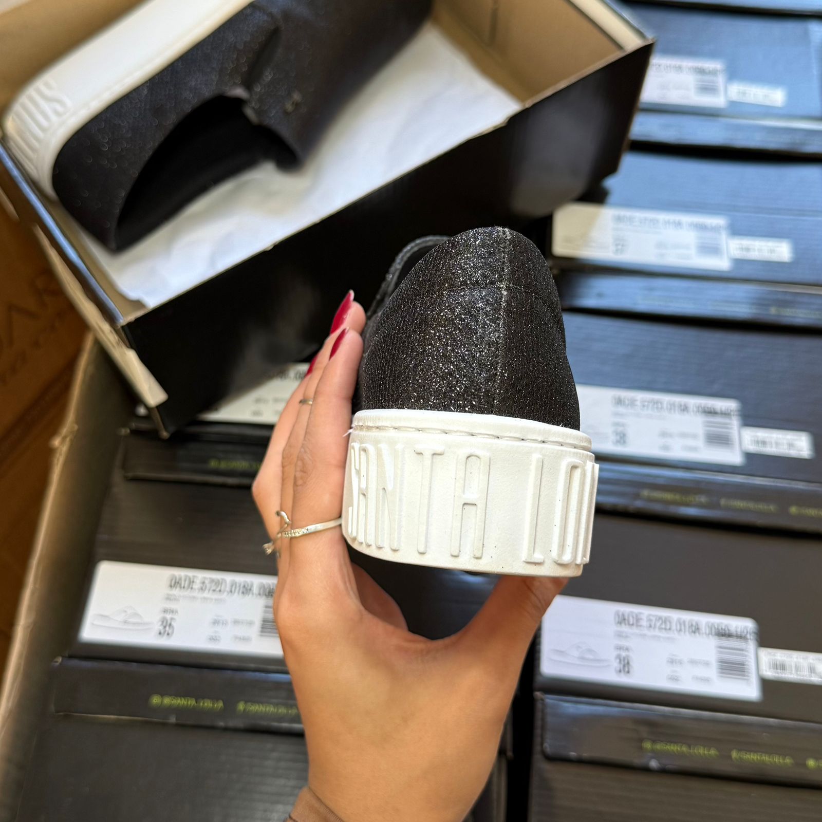 Tênis Santa Lolla Slip On Flatform 038F.11E4