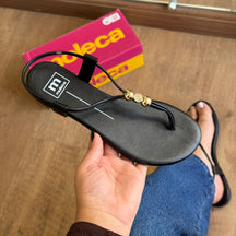 Sandália Moleca Rasteira Casual 5557.101