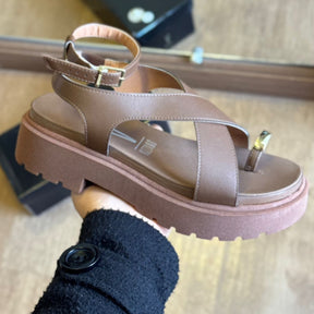 Sandália Vizzano Tiras Entrelaçados 6499.122