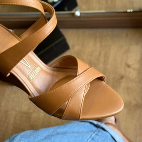 Sandália Salto Anabela Vizzano 6563.101