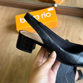Scarpin Couro Croco Beira Rio 4182.220.3060.15745