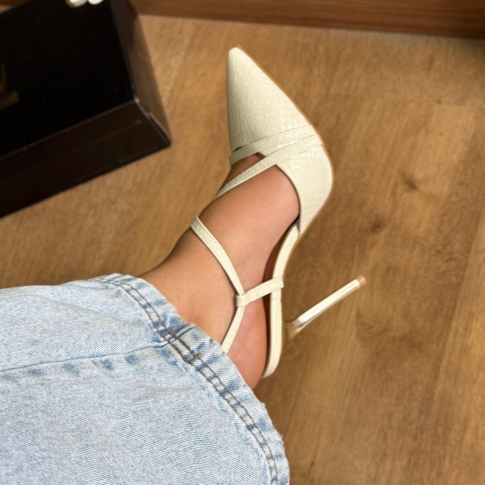 Scarpin Vizzano Croco Verniz Londo 1421.215