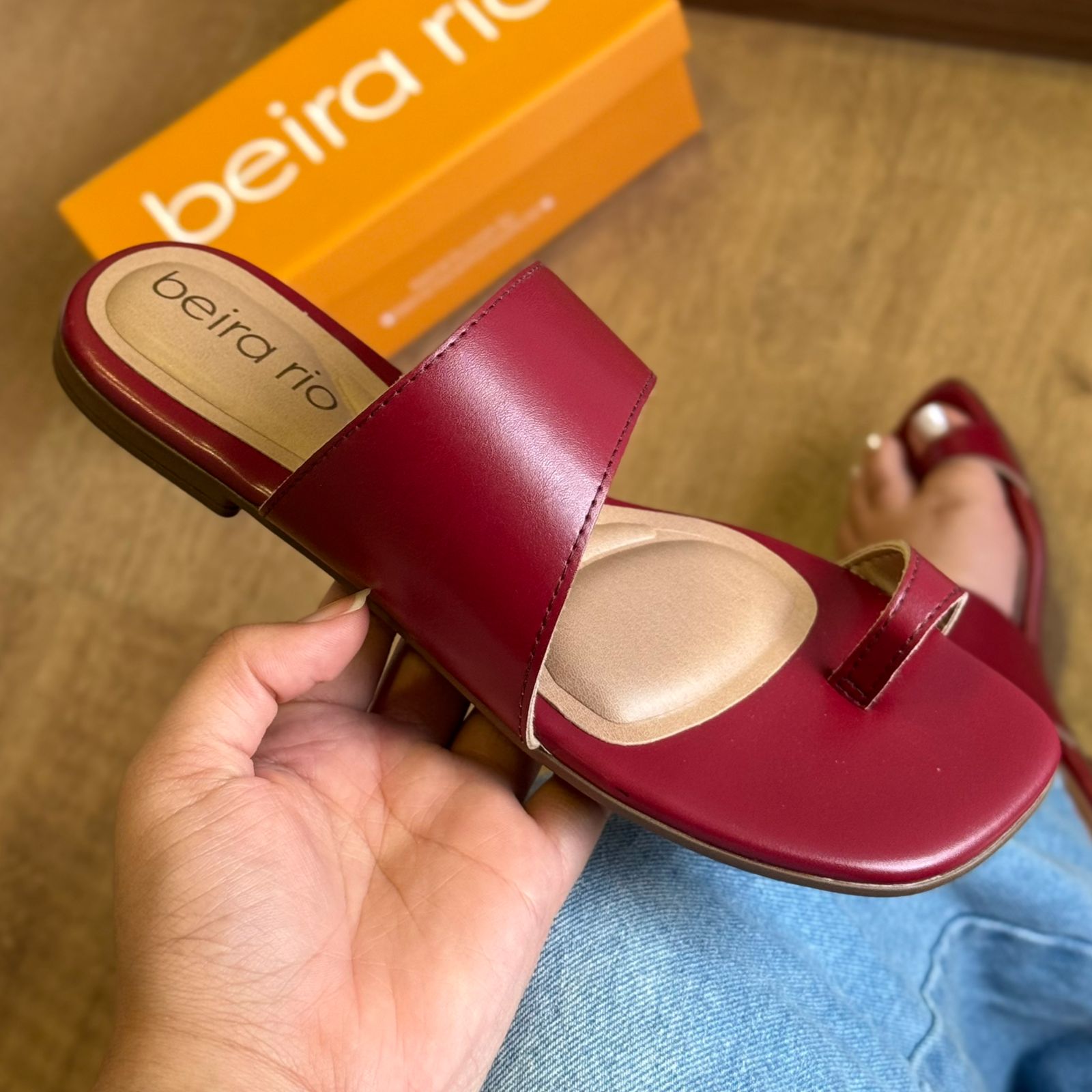 Sandália Rasteirinha Beira Rio 8560.102