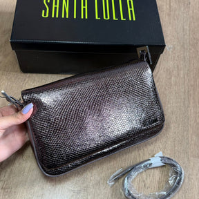 Bolsa Santa Lolla Baguete Média Metalizada 0452.4B6E