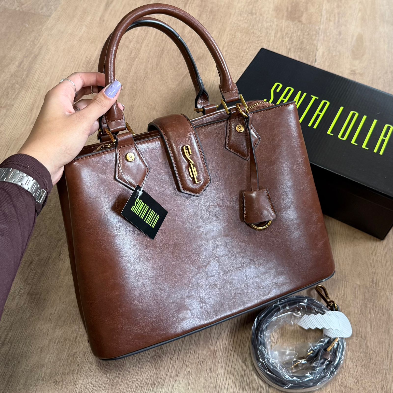 Bolsa Santa Lolla Sino Geométrico 0453.4B7B