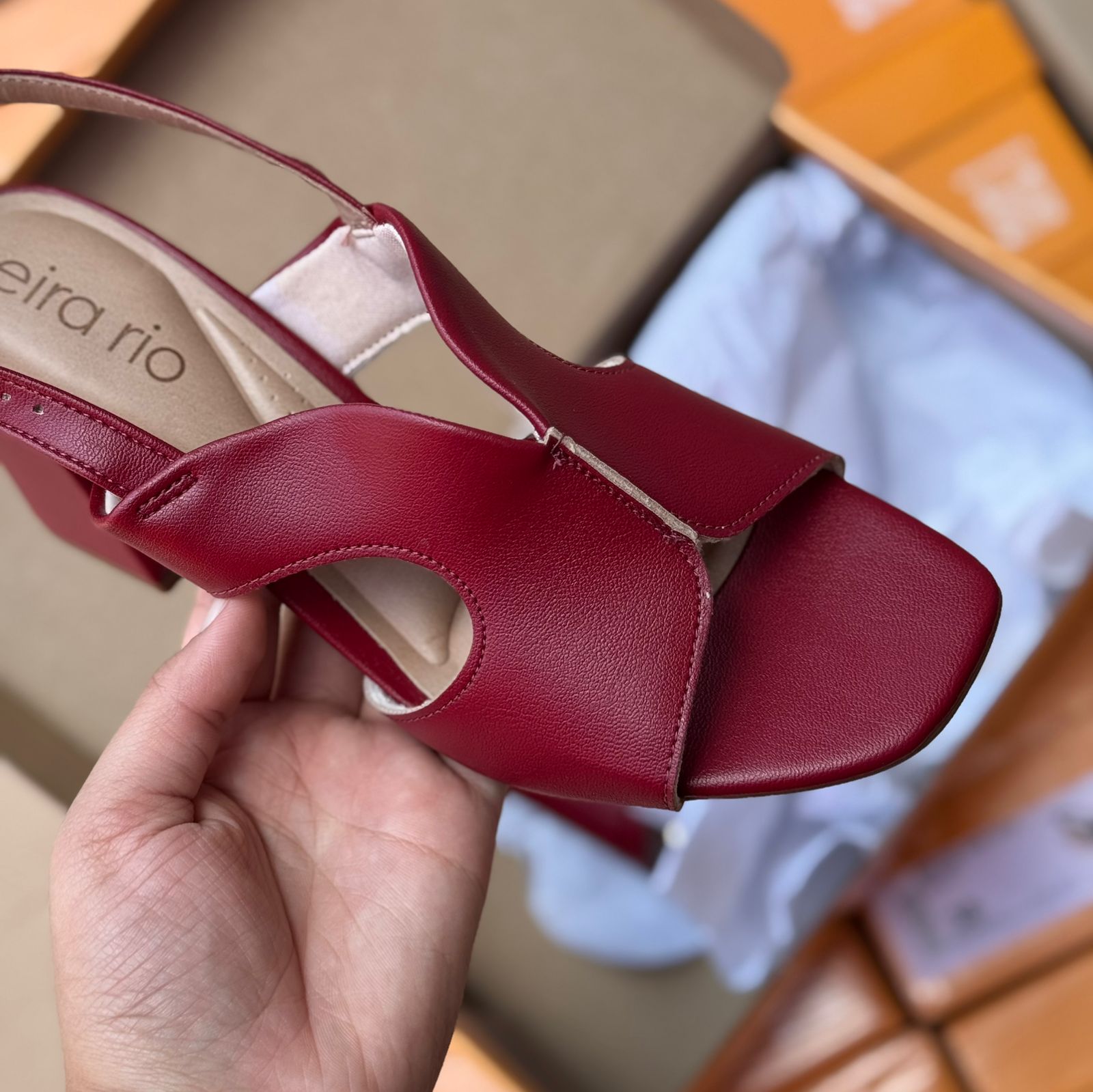 Sandália Beira Rio Slingback Nobuck 8436.238