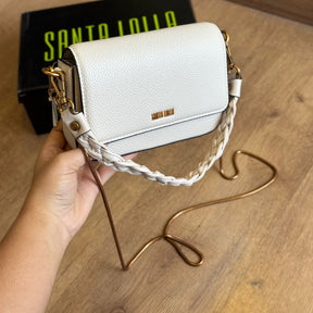 Bolsa Santa Lolla Baguete Floater Alça Trança 0470.4B5E