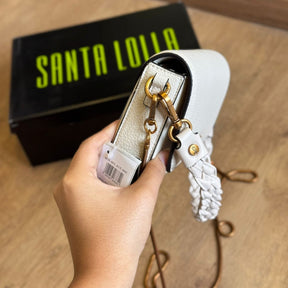 Bolsa Santa Lolla Baguete Floater Alça Trança 0470.4B5E