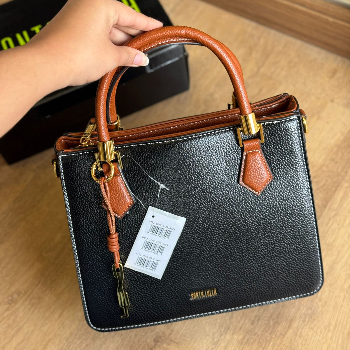 Bolsa Santa Lolla Tote Risco Duas Alças 0452.1E48.0065