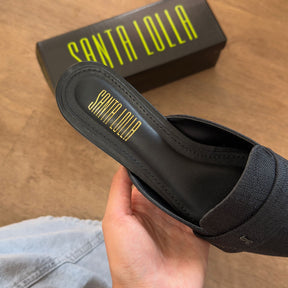 Mule Santa Lolla Linho Copacabana Bico Fino 00DA.154E.02F0