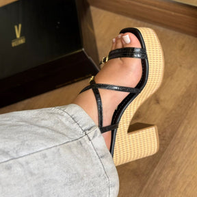 Tamanco Vizzano Salto Bloco 6541.111