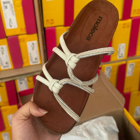 Sandália Moleca Tratorado com Cordas 5500.111