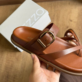 Sandália Arezzo Papete Tiras Finas Cruzadas A13555009